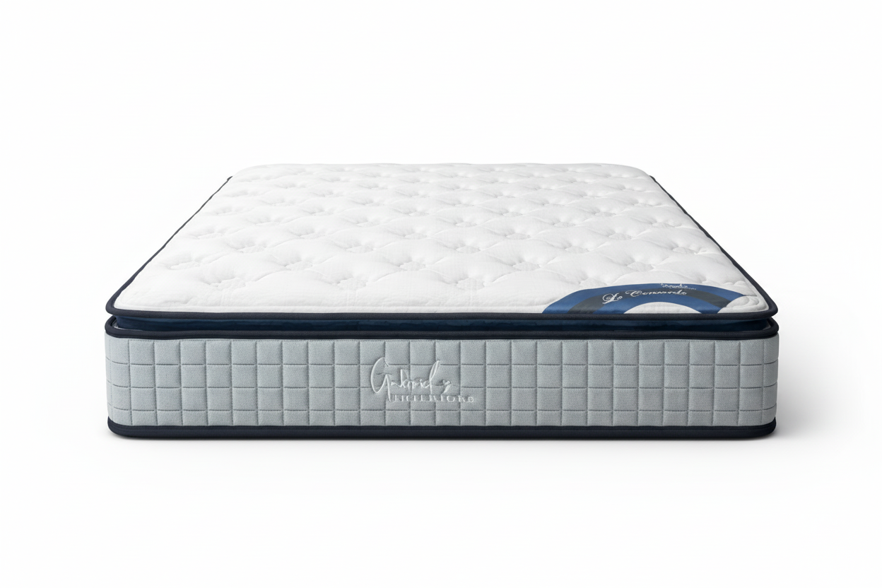 Matelas A Ressorts Ensaches Le Concorde 160x200x25cm